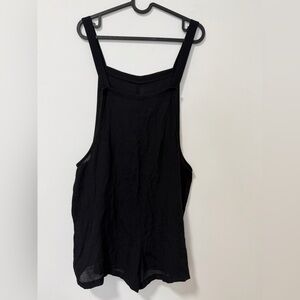 Women’s black playsuit romper